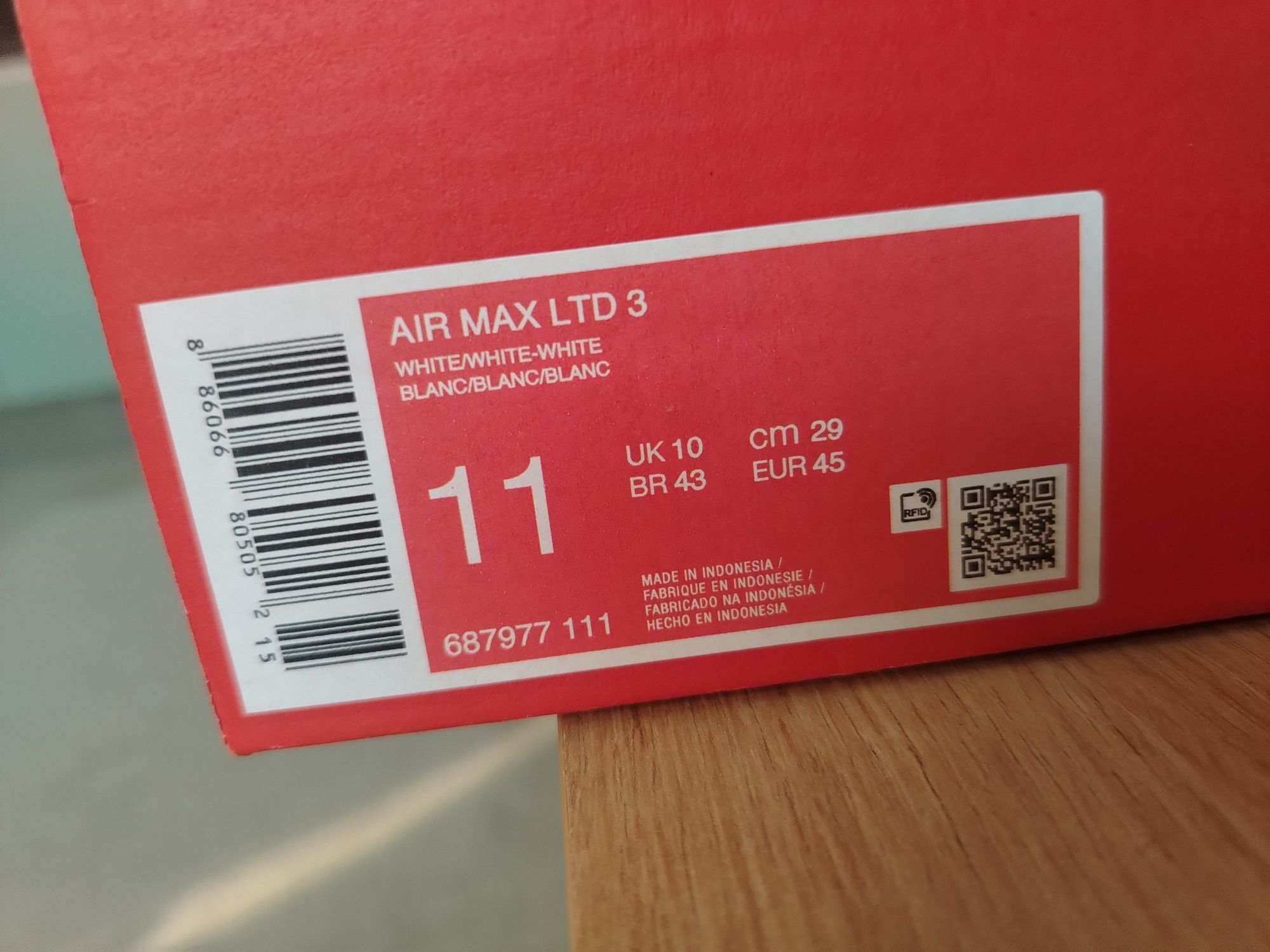 Nike Air Max 45 Номер