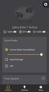 Jabra Elite 7 Active. Bluetooth Earbuds. Active Noise Cancellation