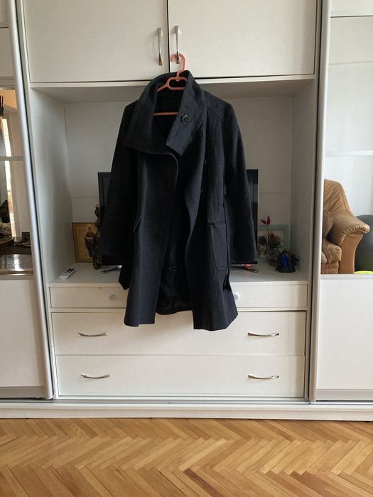 Palton Zara, M, 100% lana