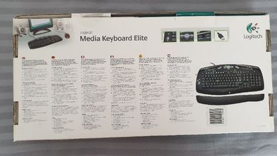 Vand Tastatura Logitech Media Keyboard Elite+Mouse Logitech B58 - USB