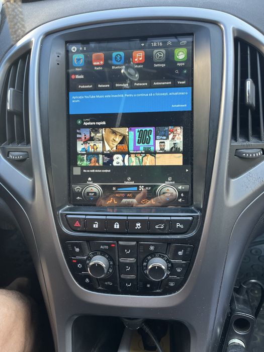 Navigatie dedicata cu Android tip tesla Opel Astra J 2009-2018