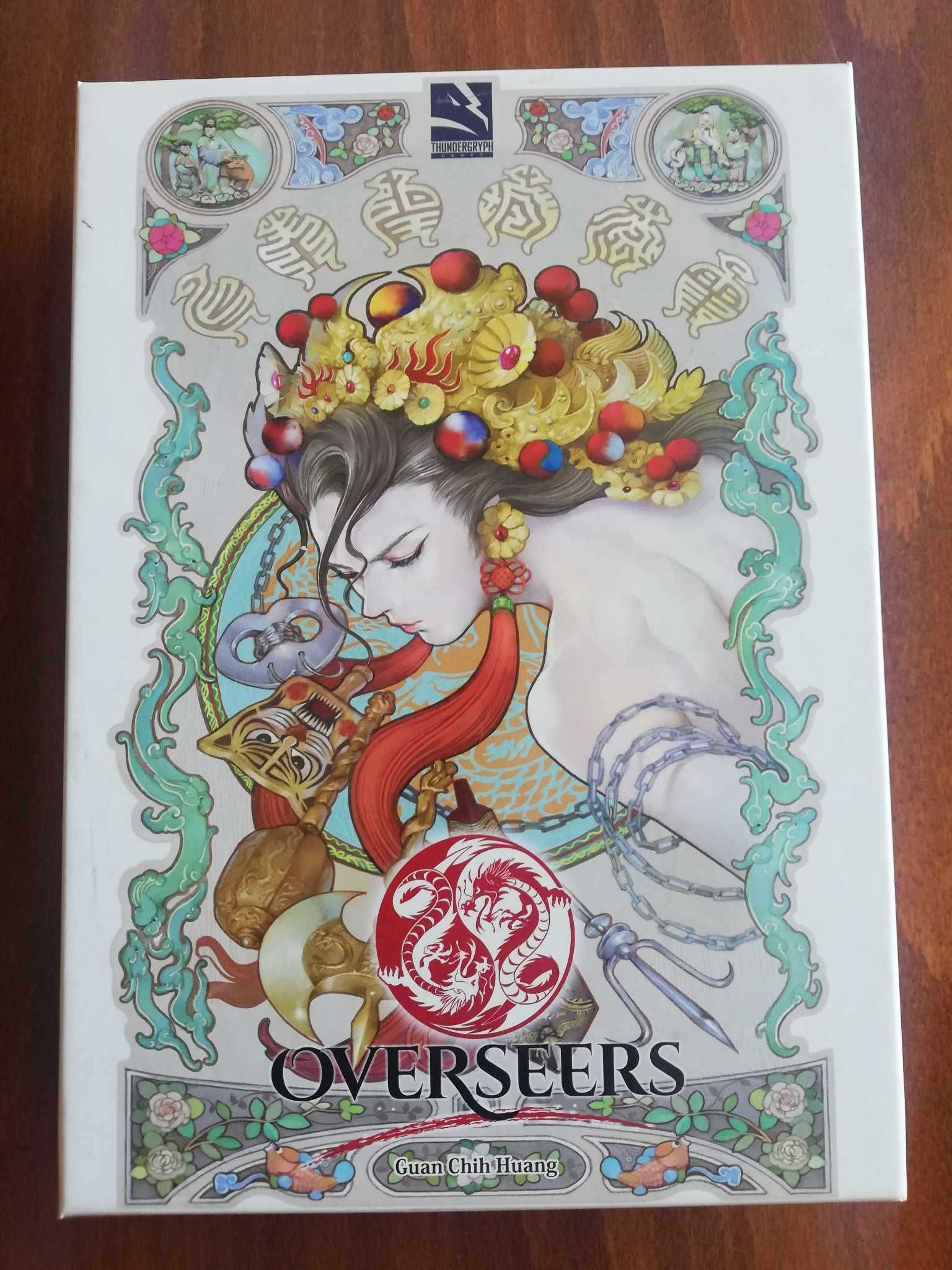 Настолна игра Overseers със страхотен artwork