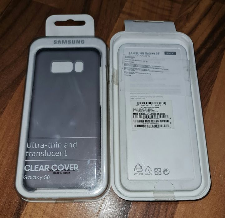 Husa SH originala Samsung Clear Cover Galaxy S8 G950