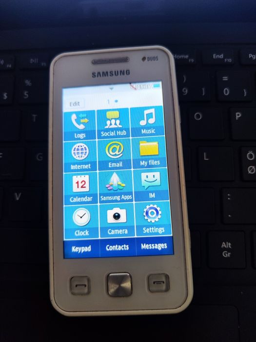 Samsung Star Duos 2 dual sim + Incarcator Samsung original micro usb