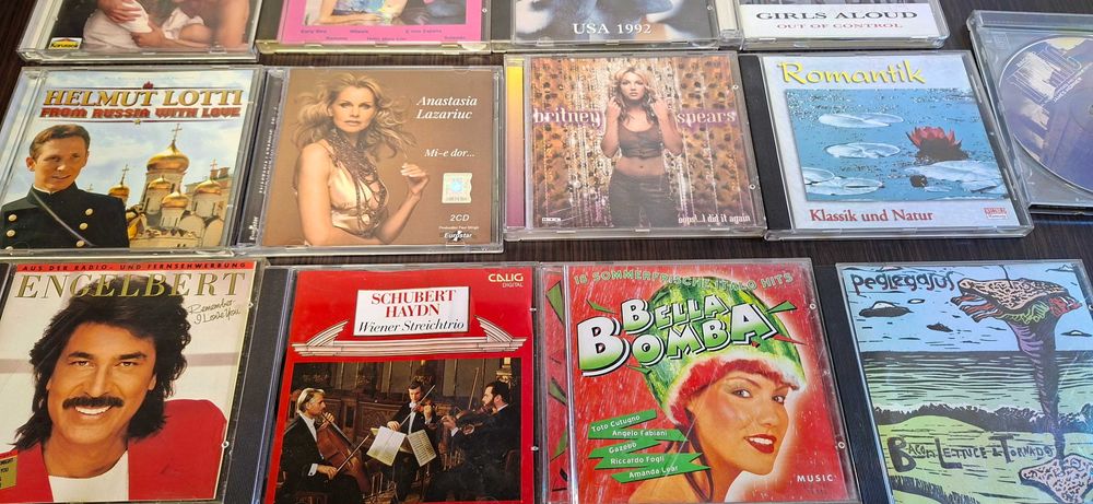 Pack cd audio originale 18 buc