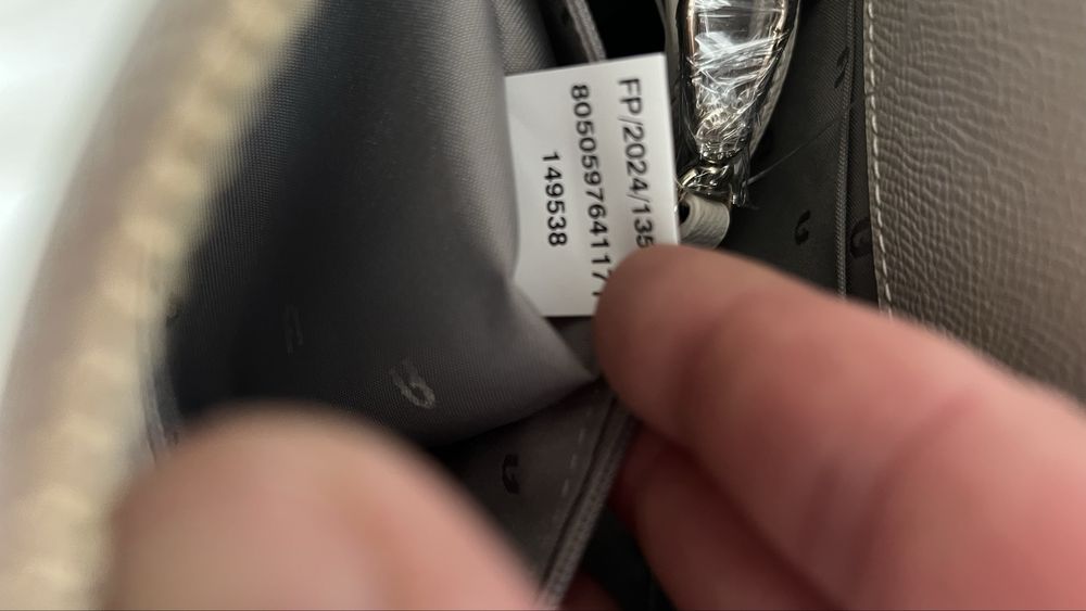 Furla Gardenia Nero.100% оригинал,със сериен номер,етикети,торбичка