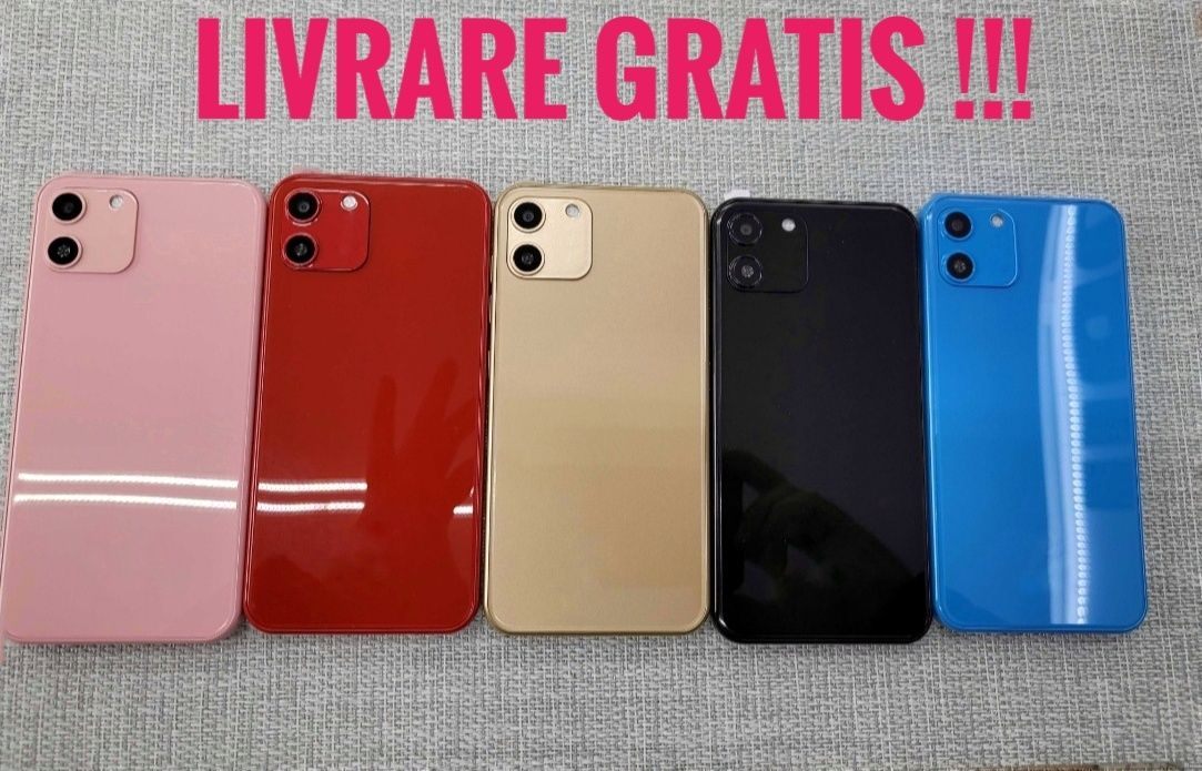 Telefon ieftin,aspect ca a unui Iphone 12, Livrare Gratis ‼