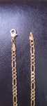 lantisor dublu placat cu aur 18k si dublu marcat 18K