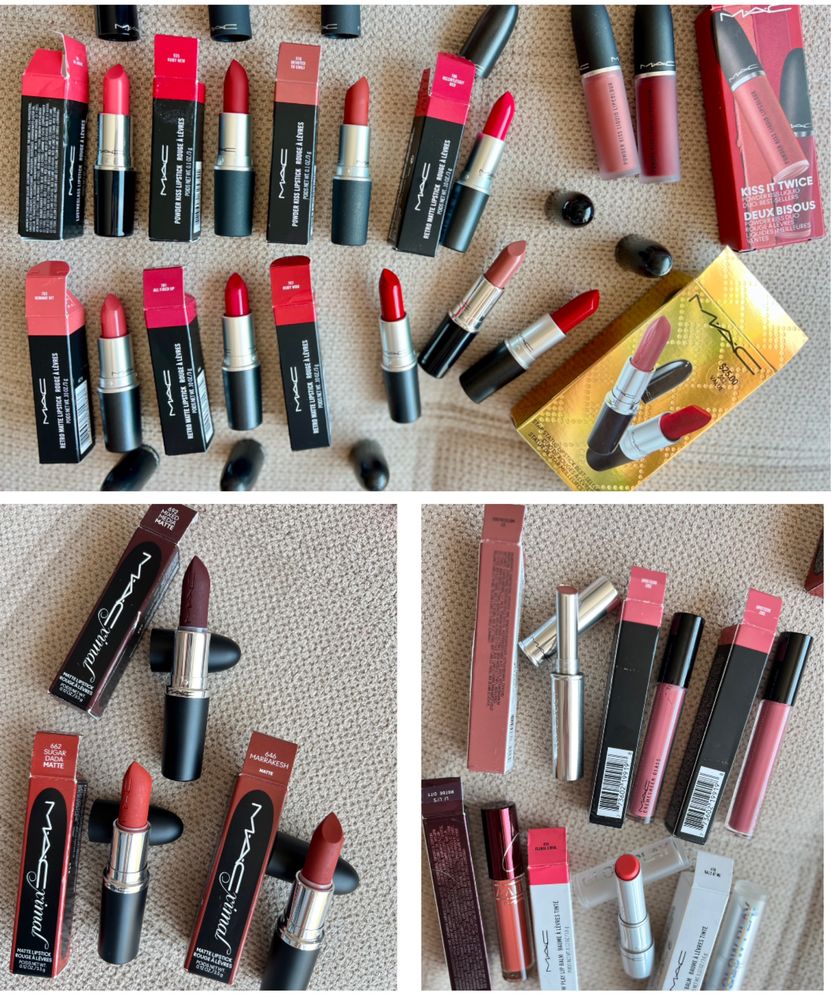 Премиум червила и гланцове Huda, Too Faced, NARS, MAC, Buxom, Kylie
