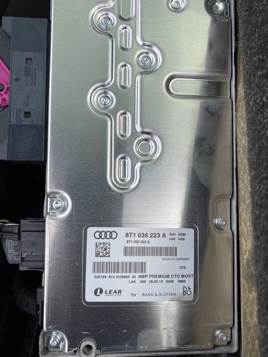 Amplificator sunet Bang Olufsen Audi A5 2013
