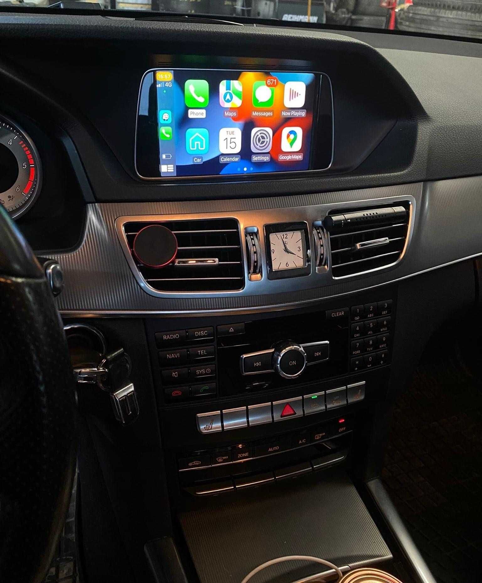 Modul Apple CarPlay Android Auto Mercedes Clasa A B CLA C E CLS GLA