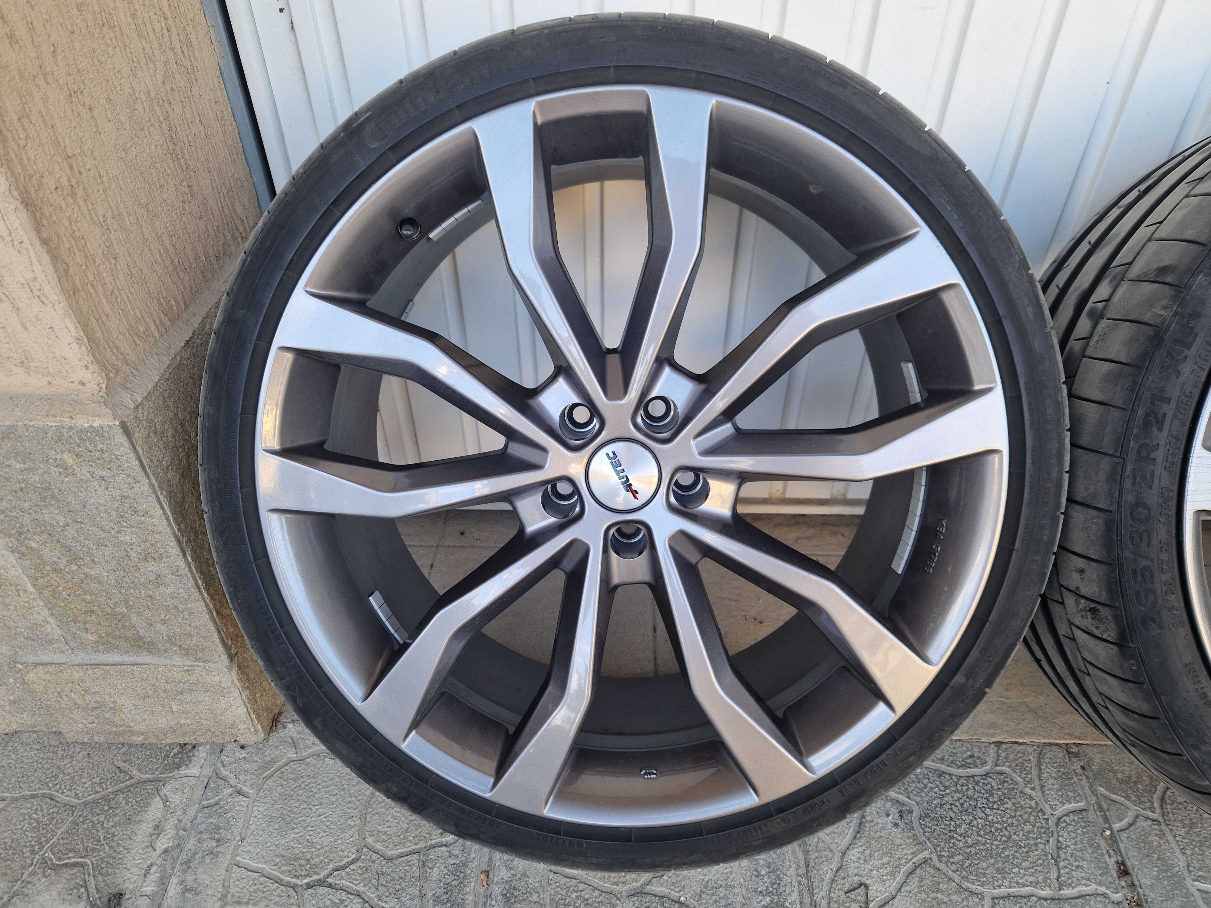 5 броя джанти AUTEC 9.0Jx21  +  гуми Continental SportContact 6