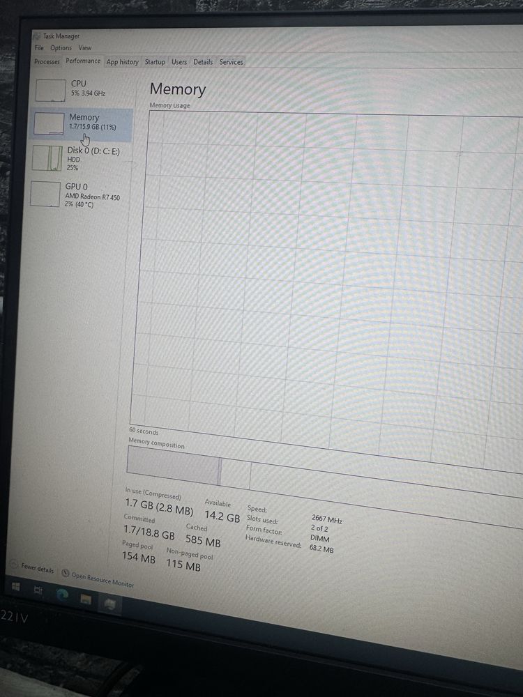 Pc Gaming Ryzen 5 2600x 16GB DDR4