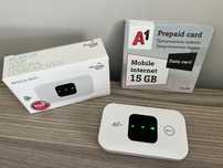 Рутер 4G WIFI 150Mbps мобилен Hotspot SIM бисквитка сим карта