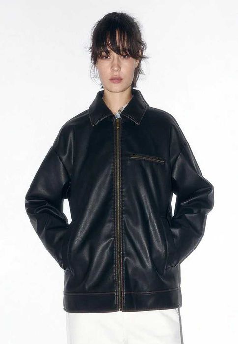 Куртка женская из ЭКОКОЖИ