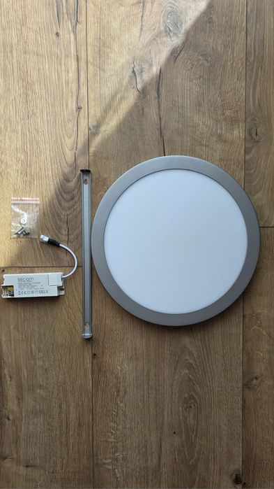 Inspire Fixed LED Spotlight 830 cm, 30W, 3,700 lm, 6000K, Grey/White