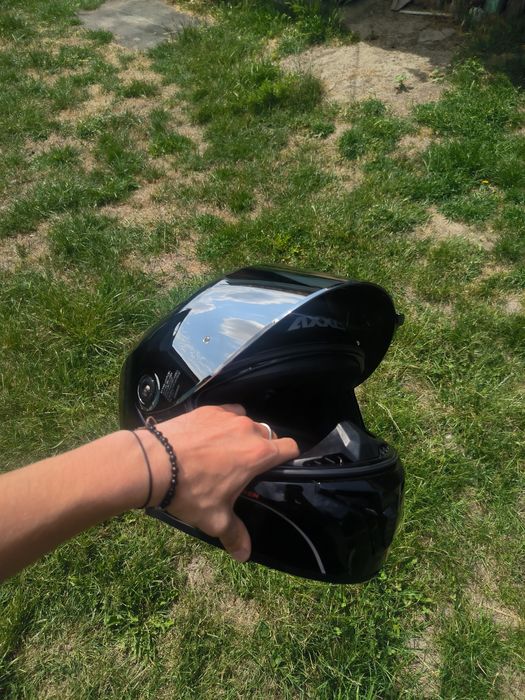 Casca axxis + Mănuși seventy SD