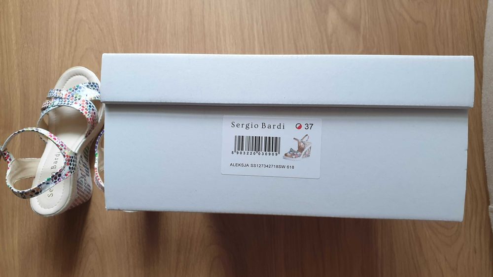 Sandale piele 37 Sergio Bardi noi