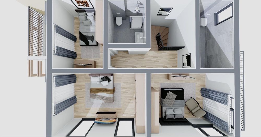 Locuințe tip duplex în Fălticeni