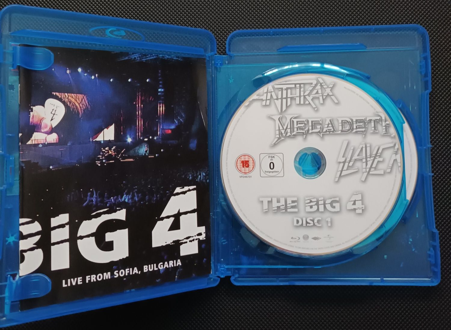 Metallica, The Big Four - Live in Sofia 2010, blu-ray original