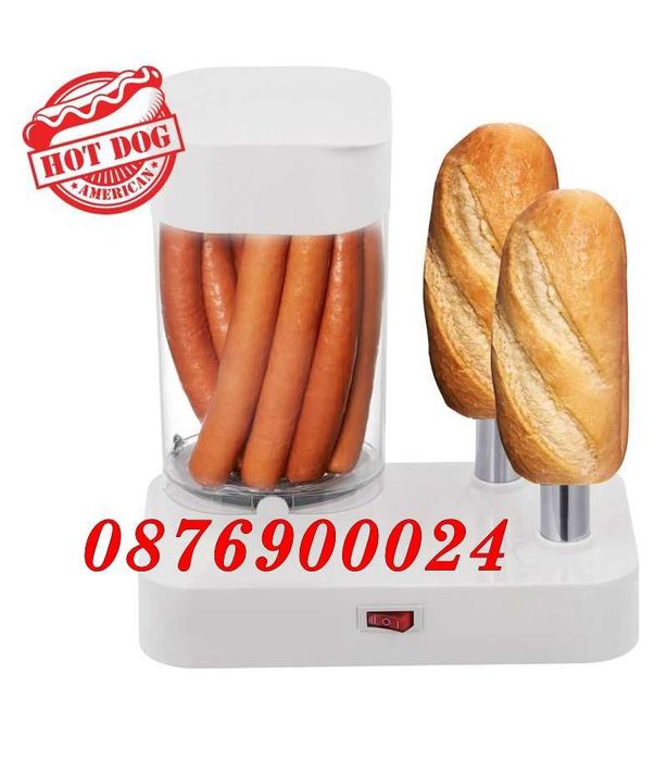 ПРОМО! Професионална Машина за хотдог Уред Хот-дог хот дог шиш
