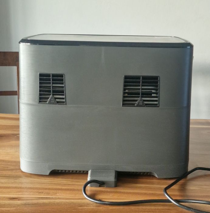 Friteuza dubla cu aer cald Tefal Dual Easy Fry & Grill