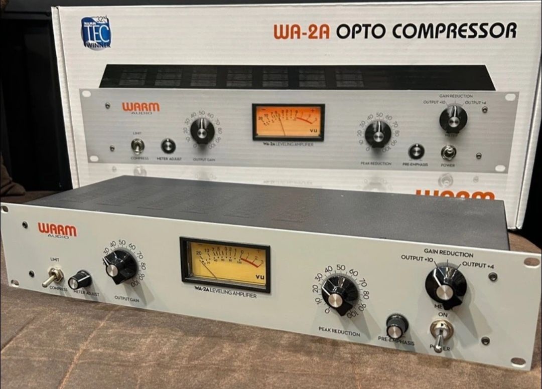 Warm audio wa 2a la compressor limiter studio optic lampi