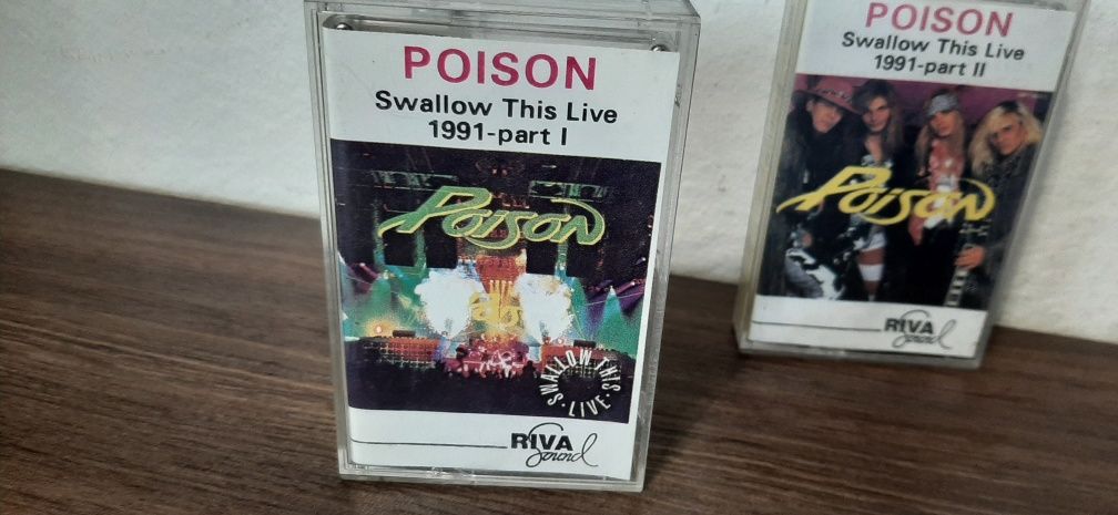 Аудио касети POISON Swallow This Live 1991-part I - POISON Swallow thi
