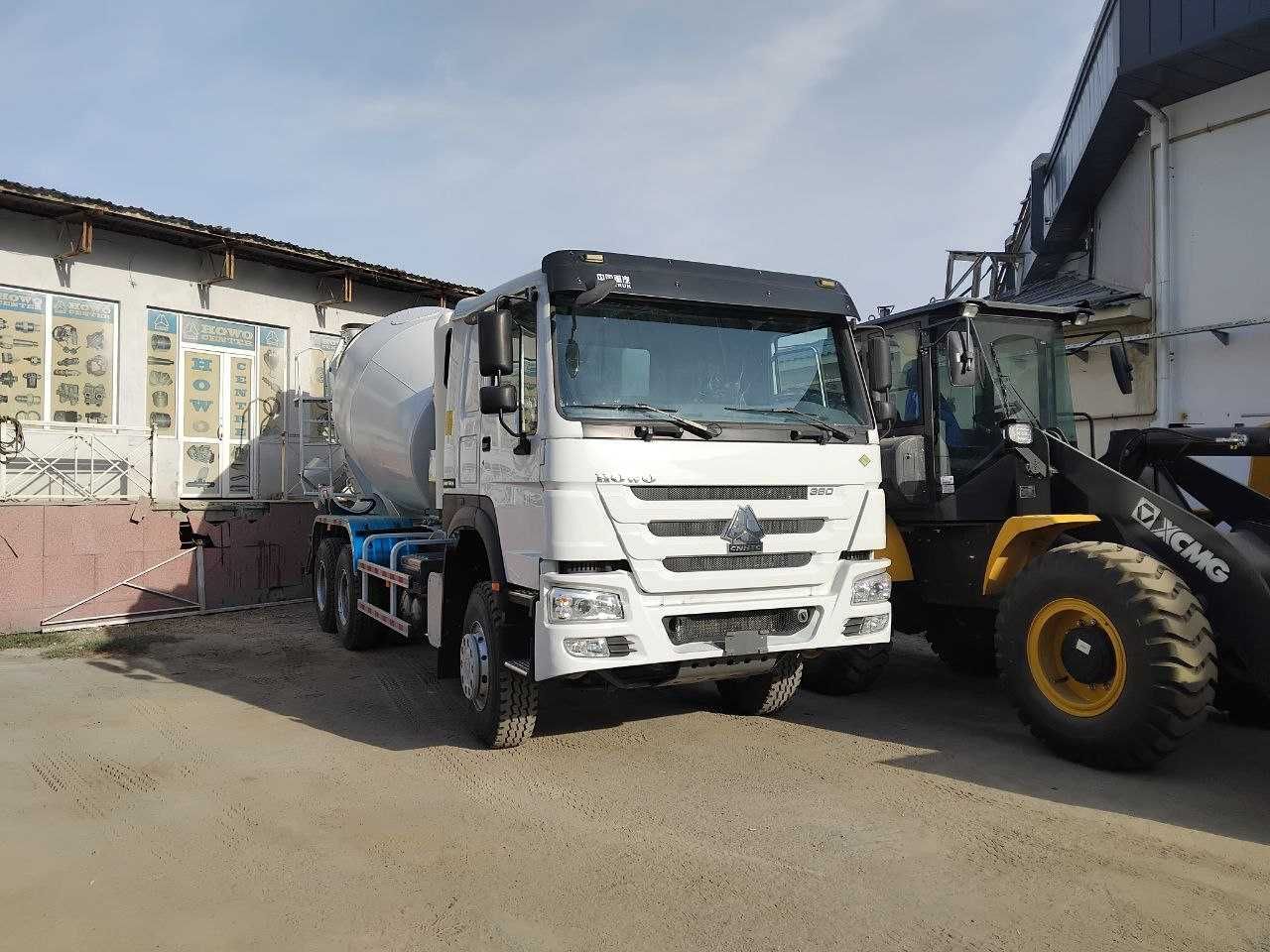 Автобетономиксер Howo 6x4 CNG - 9 куб.м
