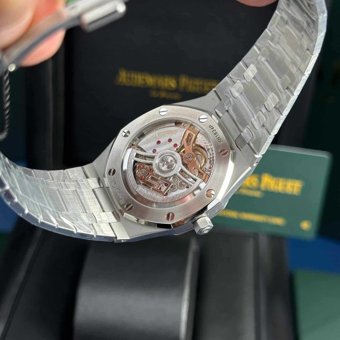 audemars piguet royal oak Extra-thin сребристо/синьо
