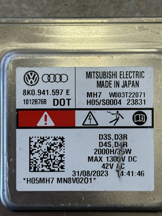 Droser D3S/ Calculator Xenon D3S/Calculator far Audi Original Nou