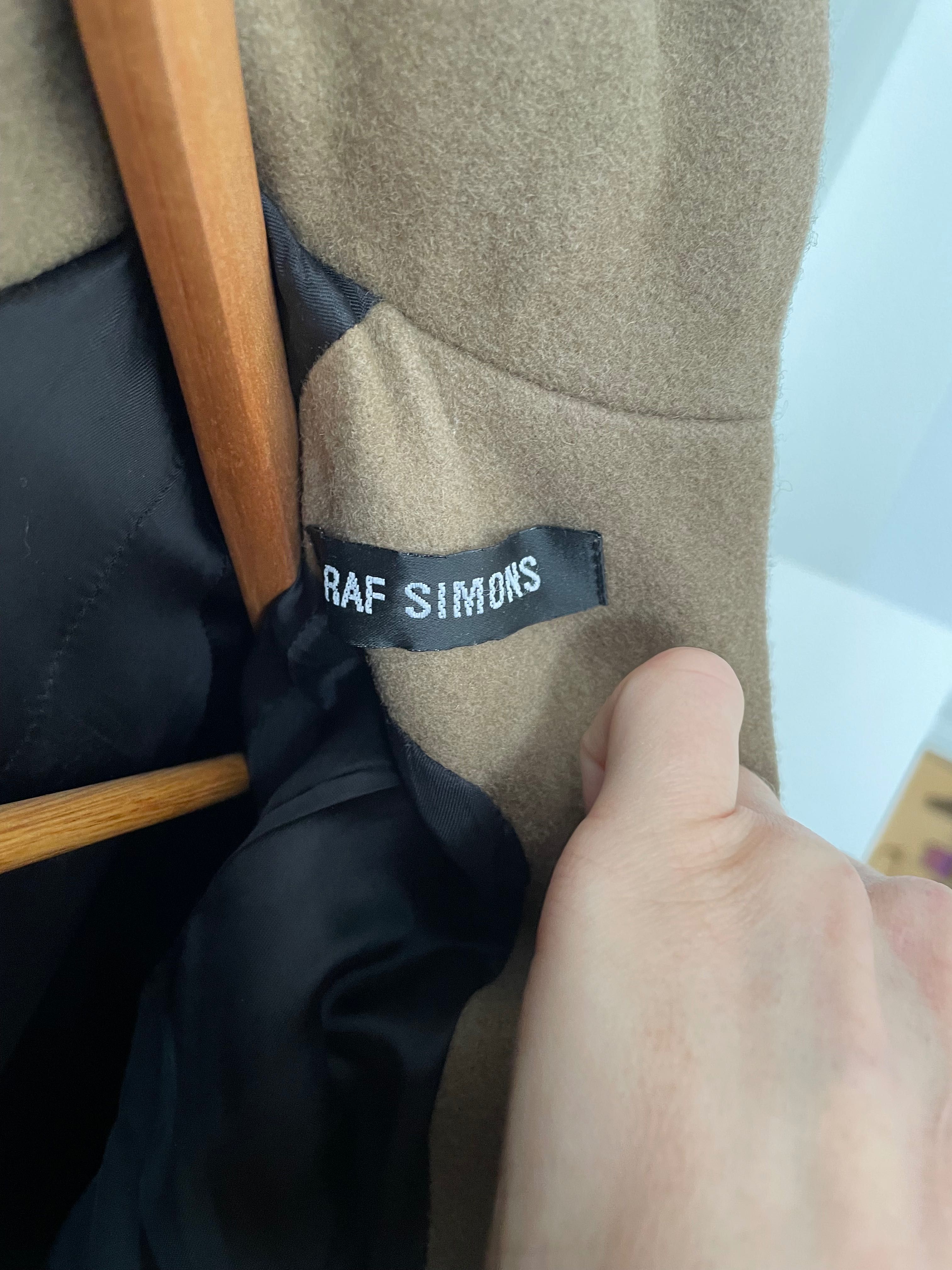 RAF SIMONS Jacheta din lână haina dama lana originala S