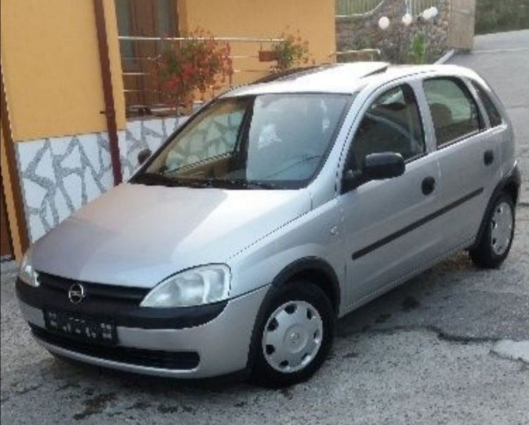 Ușa portiera stânga spate opel corsa c cod culoare z157