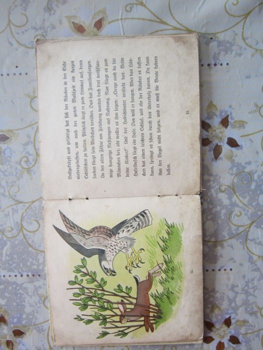 Детска немска книга книжка Приказка Трети Райх