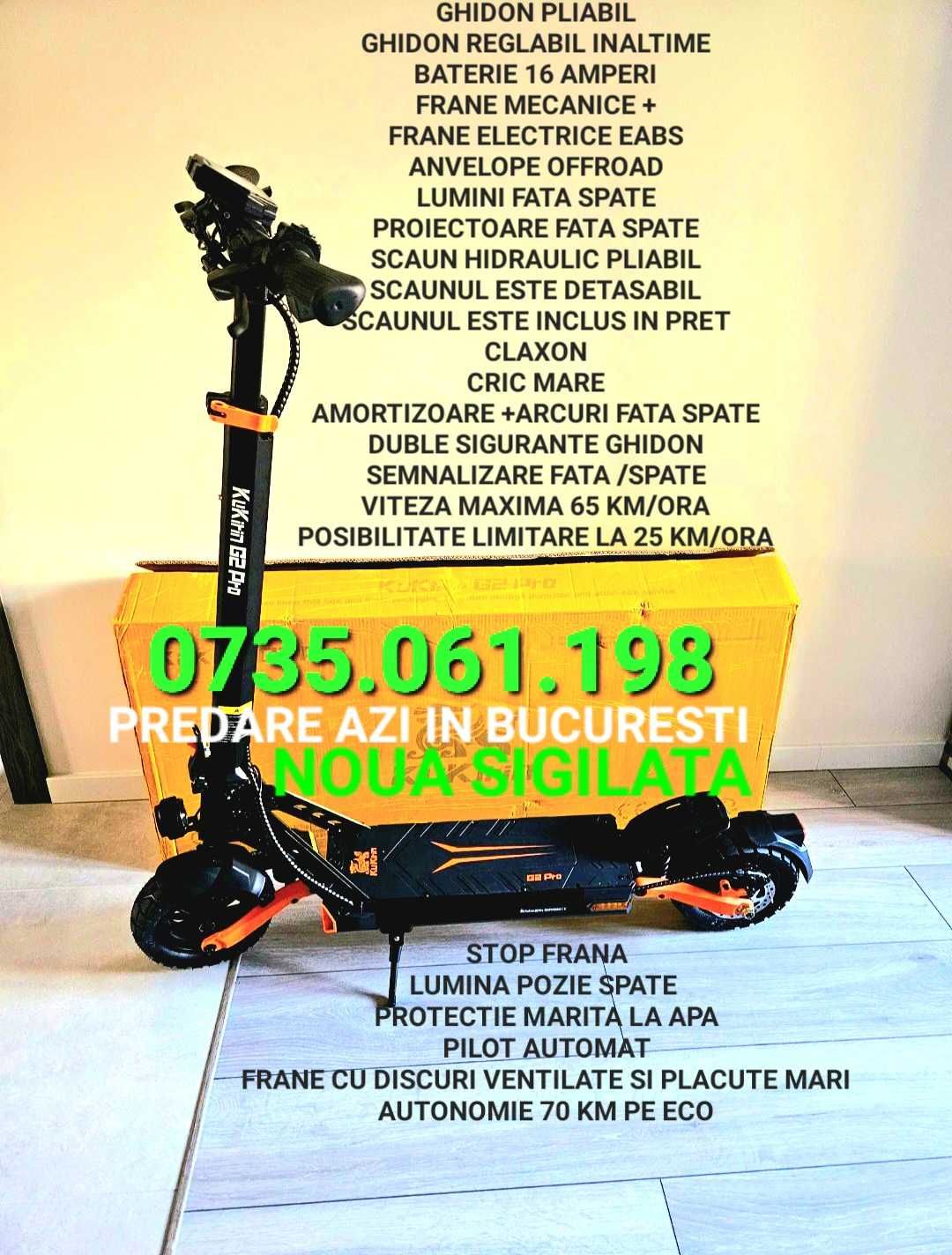 Trotineta kukirin g2 pro 2025 ‼️ NOUA SIGILATA