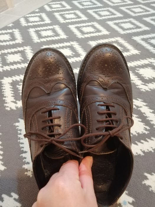 Pantofi din piele, mar. 36