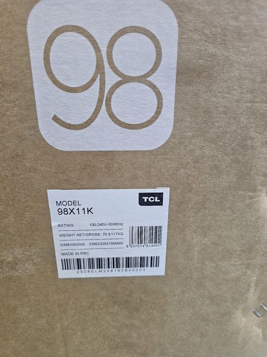 Телевизор TCL 85X11K Премиум QD-Mini LED От Официального Диллера 
· Вы