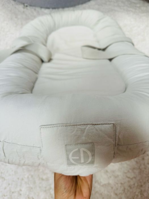 Babynest vanilla bumbac albAdinish+CADOU