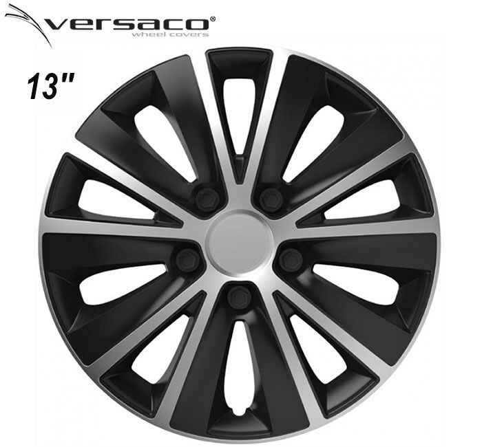 Тасове за джанти 14,15,16 цола Versaco Rapid Silver / Black