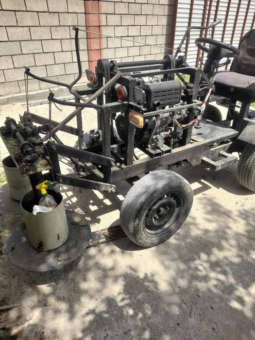 Mini traktor kasilka