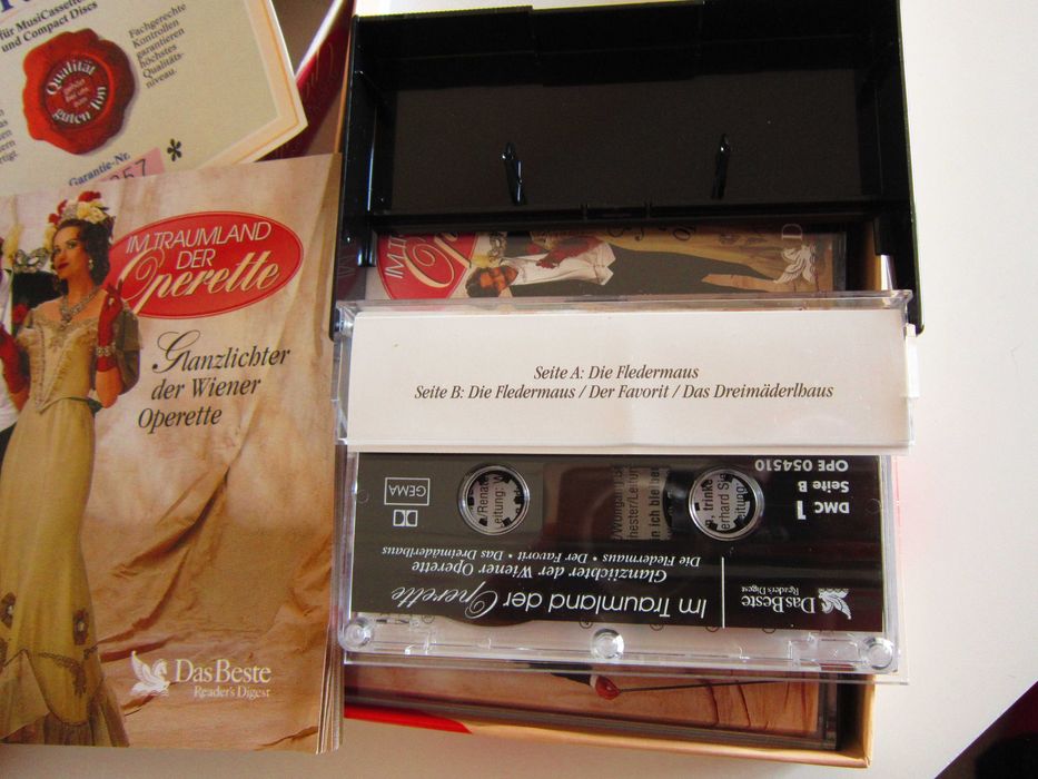 cadou rar Reperele Operetei Vieneze 3 casete audio noi, Germany 1998