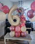 Decor aniversar baloane