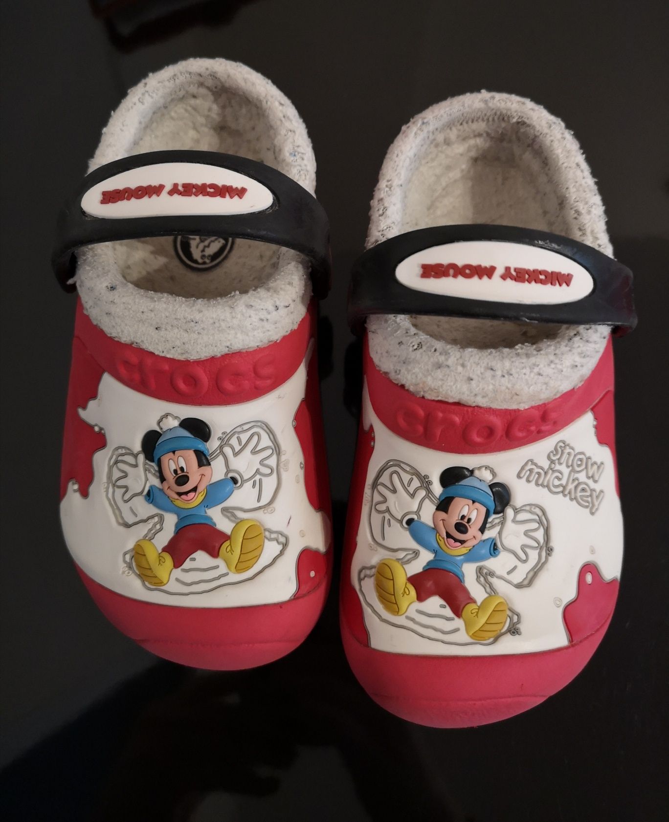CROCS Comfort уникални детски обувки, Crocs Mickey Mouse