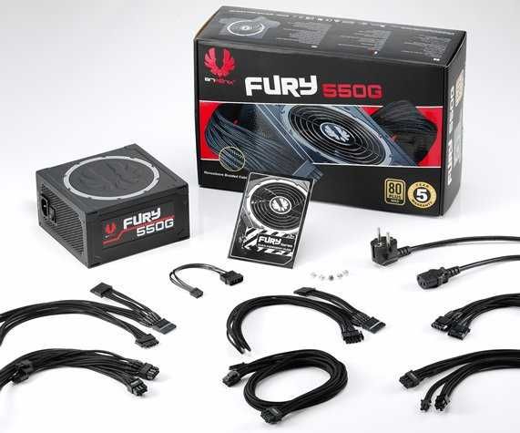 Мoдулно захранване BitFenix Fury 550W ATX 2.3