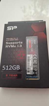 Диск Pcie SSD NVMe 512GB Gen 3 m.2 m2 Silicon Power