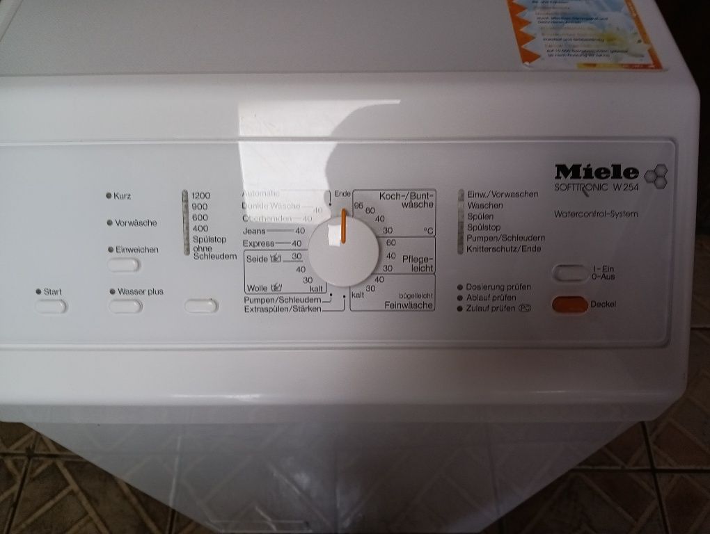 Пералня с горно зареждане Миеле Miele Made in Germany 2 годиниГаранция