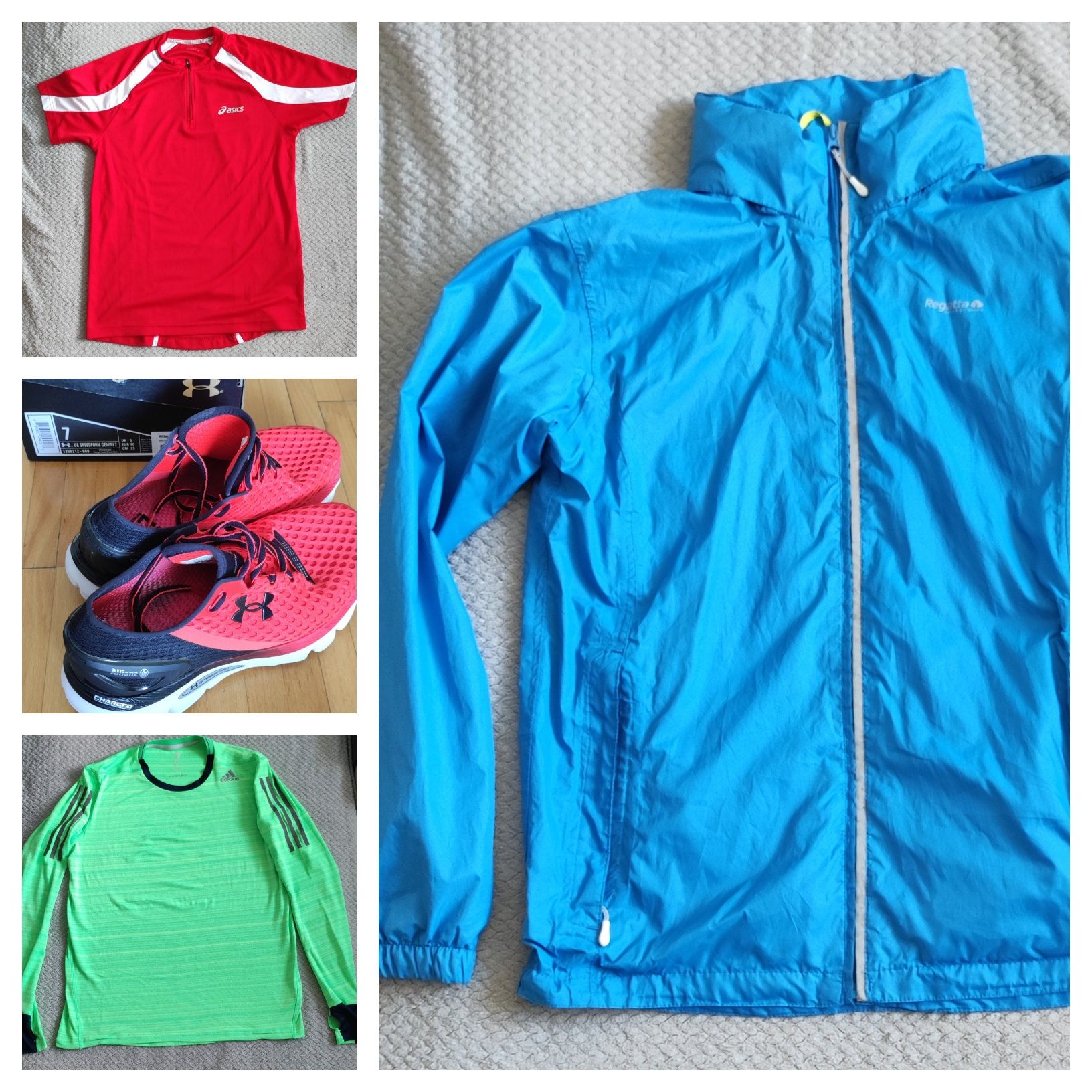 Geaca Regatta/Adidasi Under Armour/Tricou Asics/bluza Adidas Running