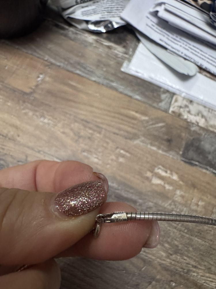 Lant fix tip arc argint