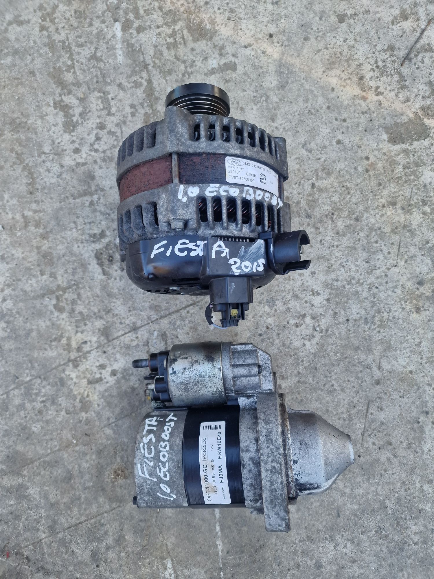 Alternator,electromotor Ford fiesta motor 1.0 ecoboost euro 5