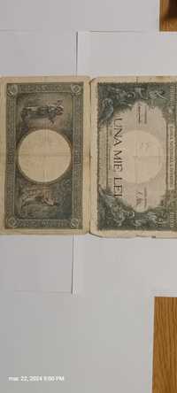 Bancnota veche "UNA MIE LEI" 1944 octombrie